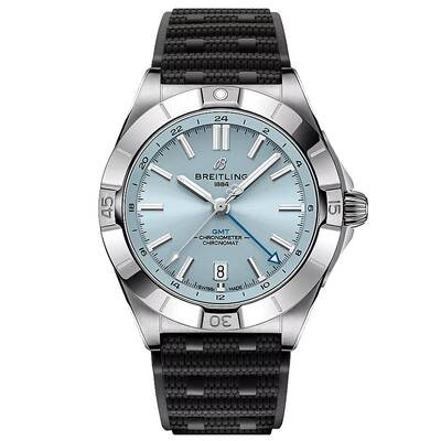 Breitling GMT Automatic Chronometer Blue Dial Mens Watch P32398101C1S2 (black, arb22727)
