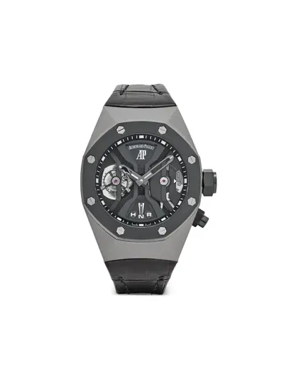 Audemars Piguet 2012 Tourbillon Reference: 31089781 circa 2012 Grey Dial Octagonal Case Openworked (arb22739)