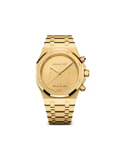 AP39090250 Royal Oak Chronograph 39mm Yellow Gold Audemars Piguet 31090250 (arb22751)