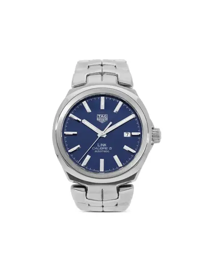 Tag Heuer Calibre 5 (31197087) - Blue Dial, Round Stainless Steel Case (arb22847)