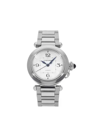 Cartier Pasha Automatic Chronograph Silver 31197033 (arb22848)