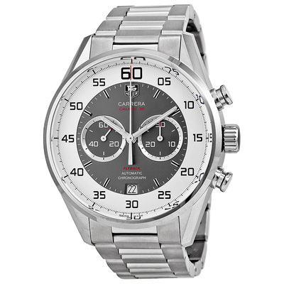 [car2b11.ba0799] Tag Heuer Carrera 36 Flyback Automatic Chronograph 43mm Silver Dial Men's Watch (arb22950)