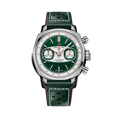 AB01771A1L1X1 Breitling Top Time Chronograph Automatic Mens Green Dial (green, arb22984)