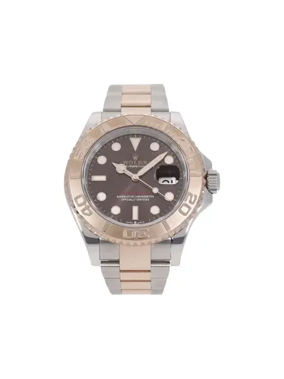 Rolex Yacht-Master 40mm with Brown Geometric Dial, Signature Mercedes Hands, Automatic Movement 31196622 (arb23017)