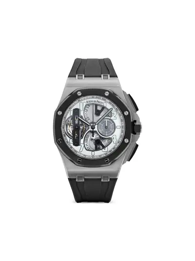 Audemars Piguet Royal Oak Offshore 31189380, Silver-tone Dial with Arabic Numerals & Skeleton Elements, Octagonal Keramik Case (44mm), Automatic Chronograph Movement with Tourbillon (arb23034)