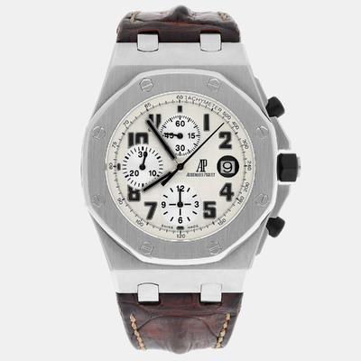 Audemars Piguet Royal Oak Offshore 26020ST.OO.D091CR.01 - Men's Automatic Silver Stainless Steel Wristwatch 1187779 (arb23074)
