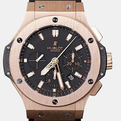 Hublot Big Bang 301.PX.1180.RX Automatic Black Ceramic On 18k Rose Gold Bracelet: Men's Watch, 44mm Diameter 1187738 (black, arb23077)