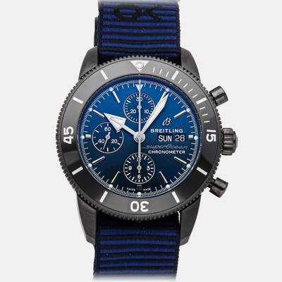 Pre-Owned Breitling Superocean Heritage Chronograph Outerknown M133132A1C1W1 1187092 (blue, arb23116)