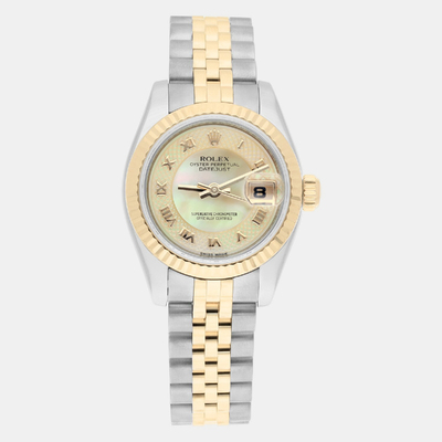 Rolex Datejust 179173, Yellow Gold, Mother of Pearl Dial 1187716 (arb23189)