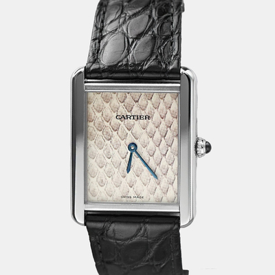 Cartier Tank Solo W5200020 - Women's Silver Stainless Steel Quartz Watch, 30mm 1187734 (arb23203)