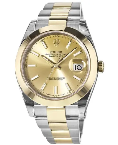 Authentic Rolex Datejust 41 Mens Watch Model M126303-0009 (yellow, arb23258)