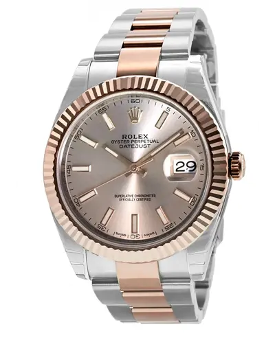 Rolex Datejust 41 M126331-0009 Men's Watch - Rose Gold Dial (arb23260)