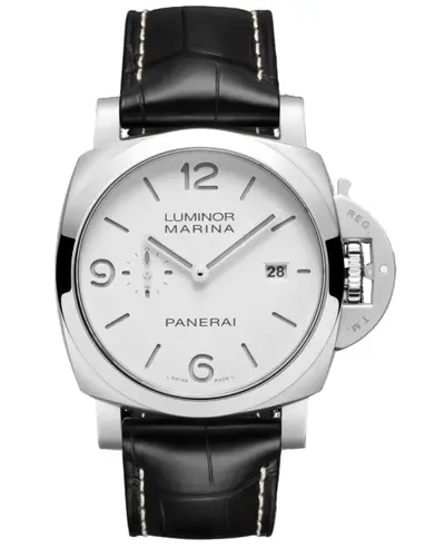 New Authentic Panerai Luminor Marina Automatic White Dial Men's Watch PAM03314 (white, arb23272)