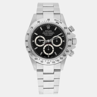 Rolex Cosmograph Daytona Ref.16520 Automatic Stainless Steel Men's Watch 1188315 (black, arb23315)