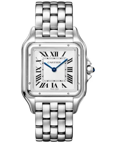 Cartier Panthere de Cartier WSPN0016 - Large Silver Dial Stainless Steel Women's Watch (arb23378)