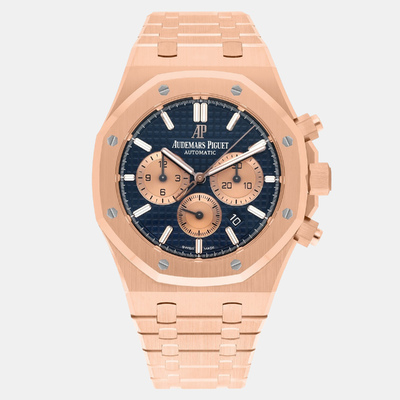 Audemars Piguet Ref. 1220OR Royal Oak Automatic Mens Watch 1188350 (blue, arb23417)