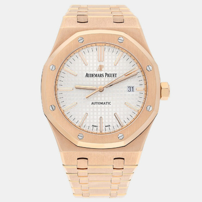 Audemars Piguet Royal Oak Automatic Mens Watch 15400OR.OO.12290R.02 1188346 (arb23419)