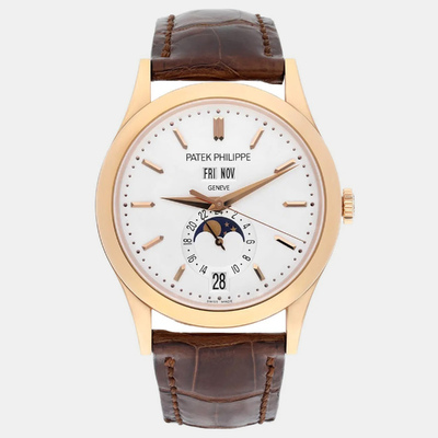 Patek Philippe 5396R-011 Automatic White Dial Rose Gold Men's Wristwatch 1188333 (arb23446)