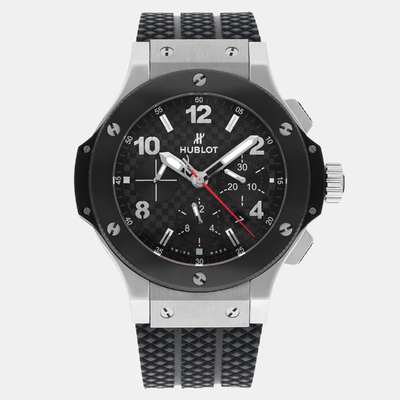 Hublot Big Bang 301.SB.131.RX Automatic Black Ceramic Men's Wristwatch - Ref: 1188329 (black, arb23447)