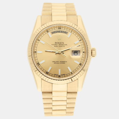 Rolex Day-Date 118238 "Champagne", Pre-Owned 1188293 (arb23492)