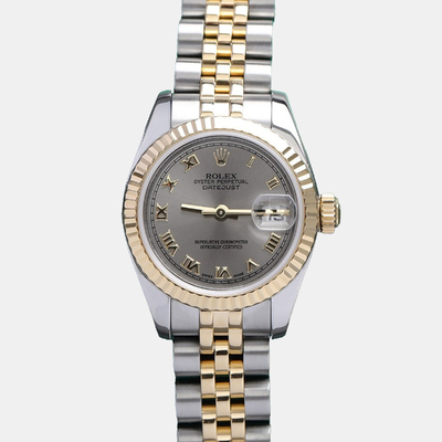 Rolex Datejust 179173 - Yellow Gold Automatic Women's Wristwatch 1188290 (arb23504)