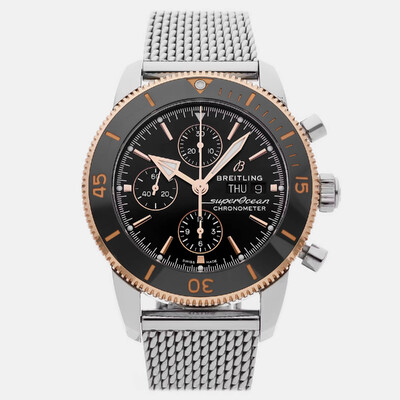 Pre-Owned Breitling Avenger Superocean Heritage II Chronograph U13313121B1A1 1190753 (black, arb23517)