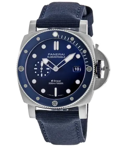 Panerai Submersible QuarantaQuattro Blu Profondo Automatic Men's Watch Model PAM01289 (blue, arb12552)