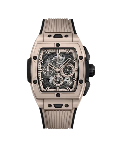 Hublot Spirit of Big Bang Chronograph Automatic Skeleton Dial Ceramic Limited Edition Men's Watch: 642.CZ.6110.RX (arb23546)
