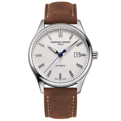 Frederique Constant Classic Automatic FC-303NS5B6 Mens Silver Dial Watch (black, arb23580)