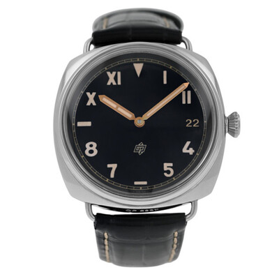 Pre-owned Panerai Radiomir California 3 Days Black Dial Mens Watch PAM00424 (black, arb23601)