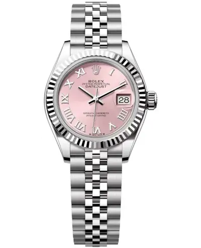 Rolex Lady Datejust 28mm Pink Dial Stainless Steel & Gold Women's Watch Model M279174-0017 (pink, arb23618)