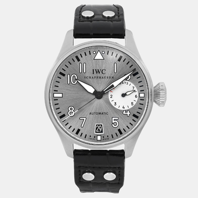 IWC Big Pilot IW500906: Men's Automatic Silver Dial Watch (Stainless Steel Case 46mm) 1193489 (arb23672)
