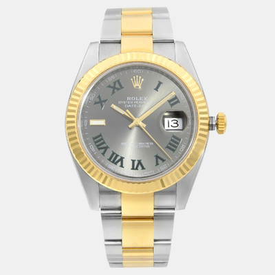 Rolex Datejust 126333 - Wimbledon Dial, Yellow Gold & Steel 1193558 (arb23733)