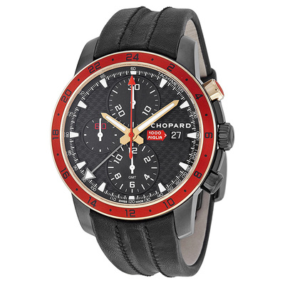 Pre-owned Chopard Mille Miglia Zagato Chronograph Tachymeter - 168550-6001 (black, arb23773)