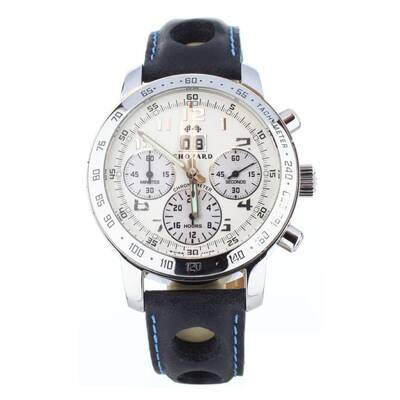Chopard 168934-3001 Mille Miglia Chrono Automatic White Dial Men's Watch, 40.5mm (blue, arb23830)