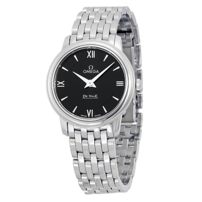 Omega DeVille Prestige Ladies Watch Model: 424.10.27.60.01.001 (black, arb4834)