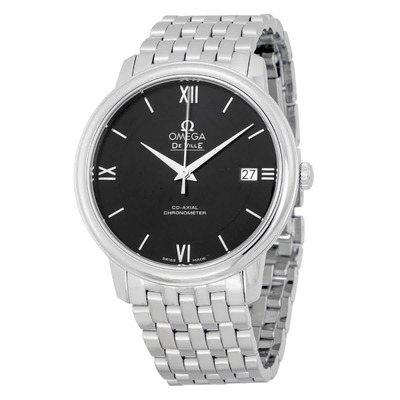 Omega De Ville Prestige Co-Axial Automatic Unisex Watch, Item: 424.10.37.20.01.001 (black, arb5376)