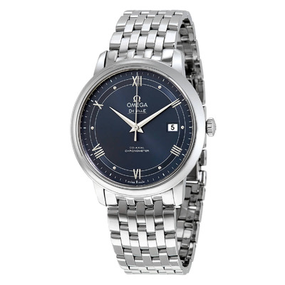Omega De Ville Prestige Automatic Blue Dial Mens Watch, Reference 424.10.40.20.03.002 (blue, arb5389)