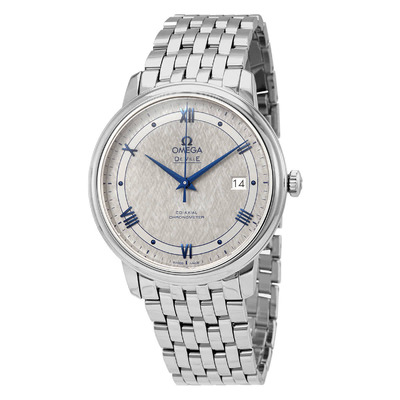Omega De Ville Chronograph Automatic Mens Grey Dial Watch, Ref 424104020060 424.10.40.20.06.002 (arb5393)