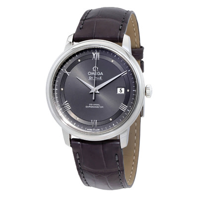 Omega De Ville Automatic Grey Dial Mens Watch, Ref 424.13.40.20.06.001 (arb2918)