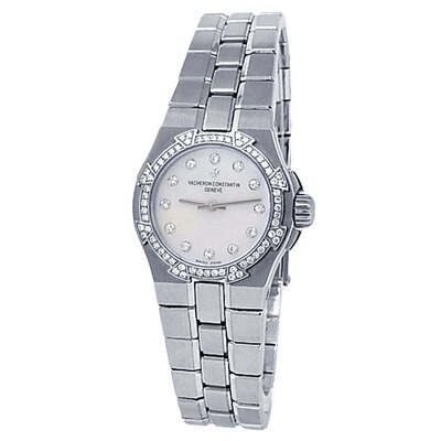 Pre-owned Vacheron Constantin Overseas Diamond Quartz Ladies Watch 16550/423A-8881 (arb24026)