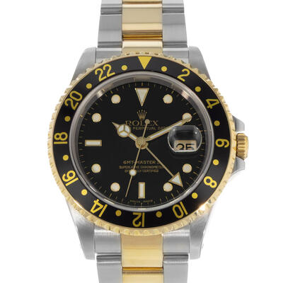 Pre-Owned Rolex GMT-Master II (Art. BKSO) 16713 16713 BKSO (black, arb24035)
