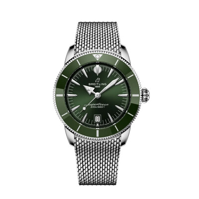 Breitling Superocean Heritage Automatic Green Dial Mens Watch AB3111361L1A1 (green, arb24047)