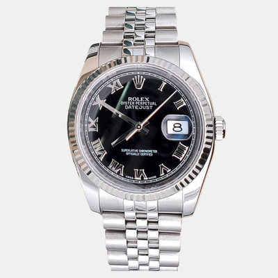 Rolex Datejust 116234, Automatic Black Dial 1199090 (black, arb24076)