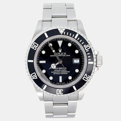 Rolex Sea-Dweller Automatic Mens Stainless Steel Watch - Ref:1199092 (black, arb24096)