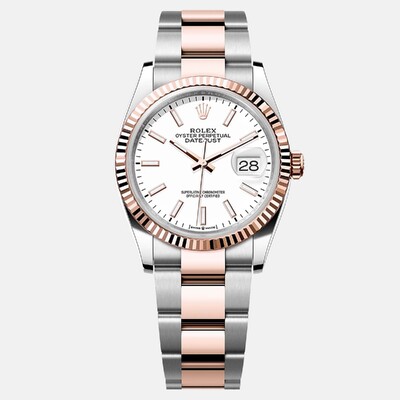 Rolex Datejust 126231 - White Gold Automatic Stainless Steel Men's Watch 1200379 (white, arb24120)