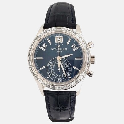 Patek Philippe Complications 5961P Reference 1200779 Blue Diamond Men's Watch (blue, arb24124)