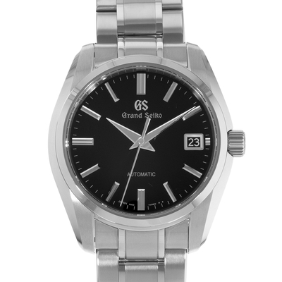 Pre-owned Grand Seiko Heritage Collection Automatic Black Dial Mens Watch SBGR317 (black, arb24191)