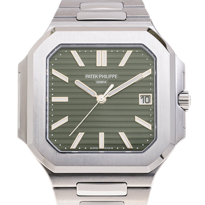 Patek Philippe Calibre Cubitus Automatic Mens Watch 5821-1A-001 (green, arb5500)