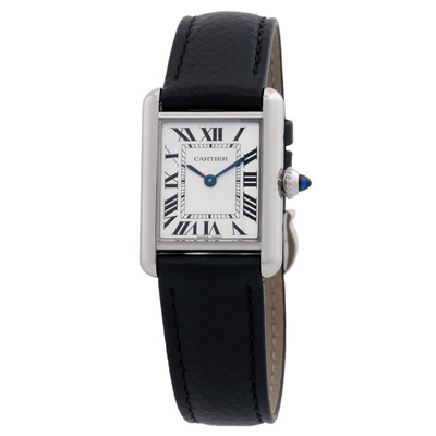 Cartier Tank Must Small Size Quartz White Dial WSTA0110 Watch (black, arb24166)